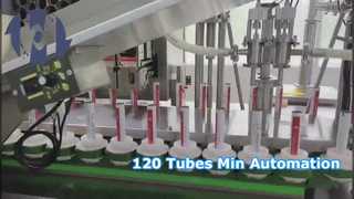 TF-120 धातु ट्यूब भरने और सील करने की मशीन