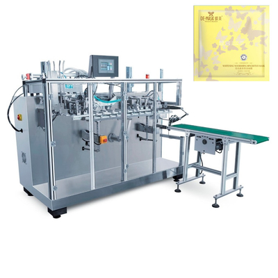 380V 50HZ 0.6Mpa 60बैग / न्यूनतम सौंदर्य चेहरे का मुखौटा पैकिंग मशीन
