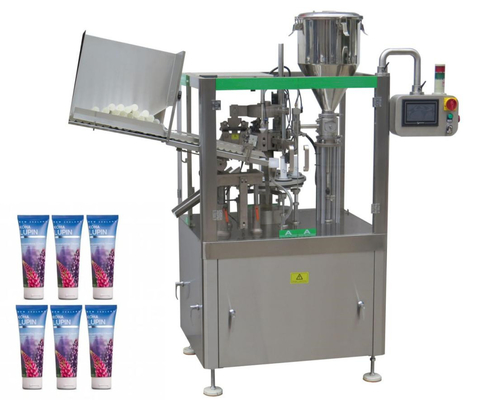 220V सॉफ्ट ट्यूब फिलर सीलर मशीन 5 - 250ml फिलिंग वॉल्यूम