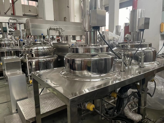 रासायनिक तरल साबुन बनाने की मशीन homogenizer मिक्सर कॉस्मेटिक हीटिंग स्टेनलेस स्टील डबल जैकेट मिश्रण टैंक