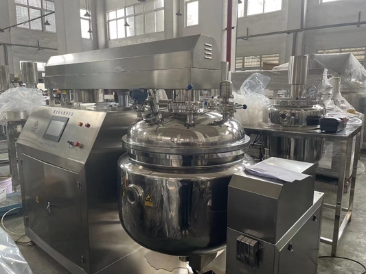 रासायनिक तरल साबुन बनाने की मशीन homogenizer मिक्सर कॉस्मेटिक हीटिंग स्टेनलेस स्टील डबल जैकेट मिश्रण टैंक