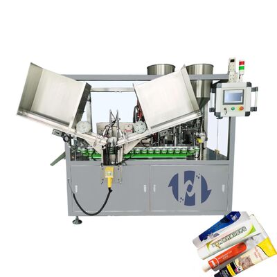 ट्यूब भरने की मशीन वसा पालतू पोषण क्रीम ट्यूब भरने और सील मशीन