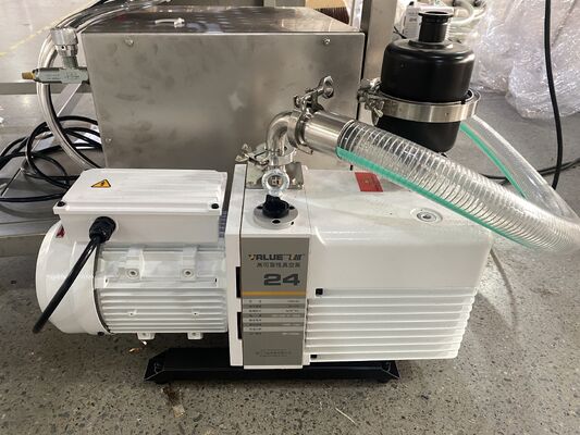 डेस्कटॉप वायल और प्री-फिल्ड सिरिंज फिलिंग मशीन लैमिनार फ्लो हुड के साथ