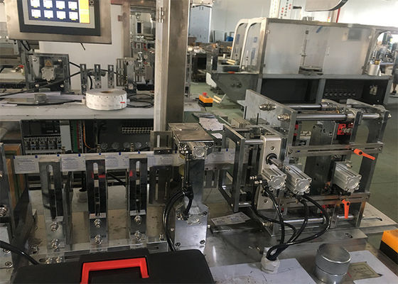 60-120 बैग / मिनट अल्कोहल पैड पैकिंग मशीन 0.6-1.0MPa