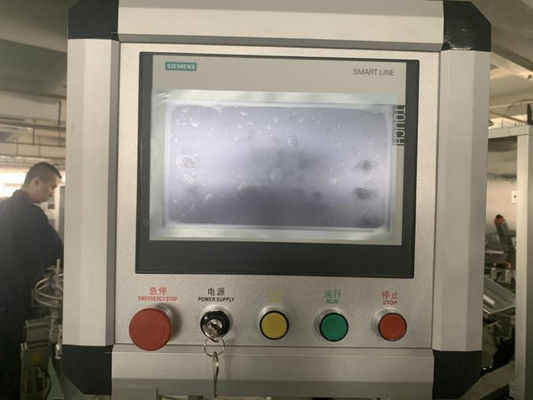 एआईएसआई 304 स्वचालित बॉक्स पैकिंग मशीन पीएलसी नियंत्रित 120 बॉक्स / मिनट