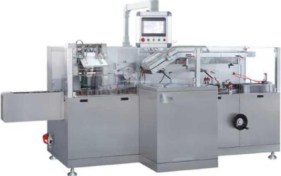 AISI304 स्वचालित कार्टनिंग मशीन 120 बॉक्स / न्यूनतम Encasing