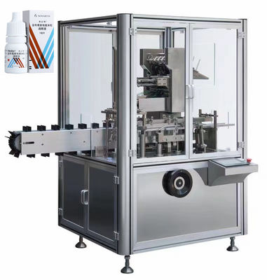 स्वचालित 10ml 20ml 30ml नेत्र ड्रॉप आवश्यक तेल तरल कार्टन बॉक्स पैकिंग मशीनरी