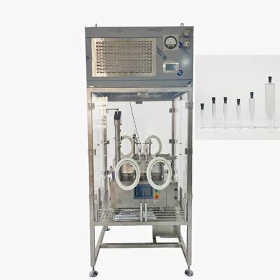डेस्कटॉप वायल और प्री-फिल्ड सिरिंज फिलिंग मशीन लैमिनार फ्लो हुड के साथ